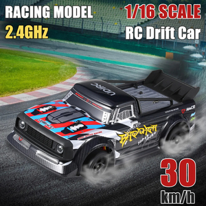 SJY-UD1601 1/16 4WD 4CH telecomando ad alta velocità Drift Truck RC <span class=keywords><strong>Muscle</strong></span> Sport <span class=keywords><strong>Car</strong></span> 1:16 30 km/h 380 motore spazzolato ESP - Product Image 5