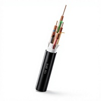 Câble de commande blindé WDZN-RYYP LSZH résistant au feu, polyoléfine sans halogène, 300/500V, multiconducteurs pour applications d'urgence hospitalière