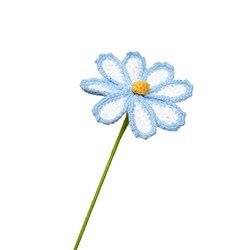 Fleur de gesang dégradé bleu