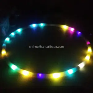 Fabrikant Afneembare Led Hoola Hoops Fitness Gym Apparatuur Sport Workout Oefening Gewogen Hula Ring Hoepel