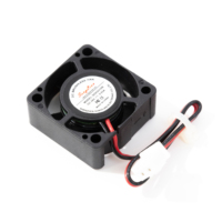 Ventilateur de refroidissement axial électrique à roulement à billes DC haute vitesse 8000 tr/min pour ordinateur portable, moteur en cuivre, ultra compact 25x25x10mm, 5V/12V/24V 2510