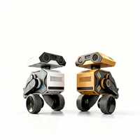 Robot compagnon IA domestique bipède à roues, reconnaissance visuelle, surveillance à distance, interaction vocale, cadeau pour la famille