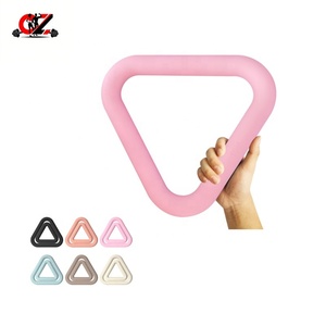 CZFIT Custom Logo Portable Professional <b>Pilates</b> <b>Yoga</b> Ring Triangle Latex Squat Weightlifting Assistance Strength Bodybuilding - Product Image 1