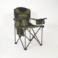 Fauteuil pliant en fer de style moderne, tissu Oxford léger pour l'utilisation en jardin, en extérieur, en camping, meubles
