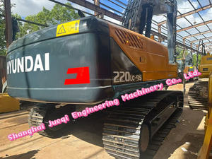Excavatrice Hyundai 220-9/220hd/220lc-9s d'occasion, 22 tonnes, avec moteur, boîte de vitesses, PLC, à vendre - Product Image 5
