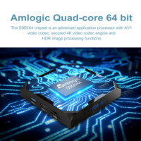 Expédié de France X96 MAX Plus Ultra 4 Go de RAM 32 Go Boîtier Smart TV Amlogic S905X4 Double Wi-Fi avec BT Android 11 Décodeur TV 100MLAN