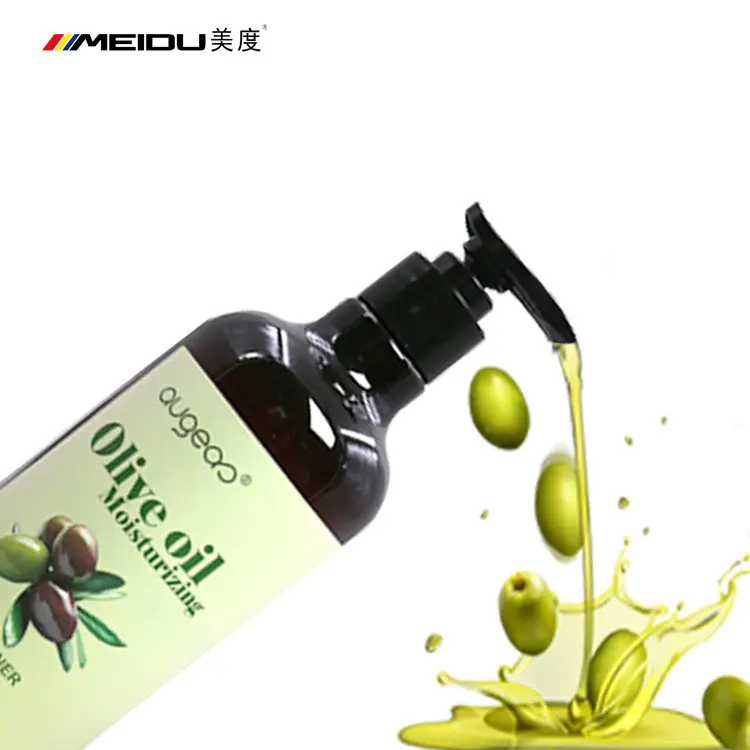 500ml prix usine étiquette privée Augeas D'huile D'olive shampooing et revitalisant en gros