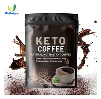 Keto Schokoladen-Kaffee mit MCT-Öl Natürlicher Mahlzeitenersatz-Drink zur Stoffwechselunterstützung Energie-Boost Sättigungs-Mix