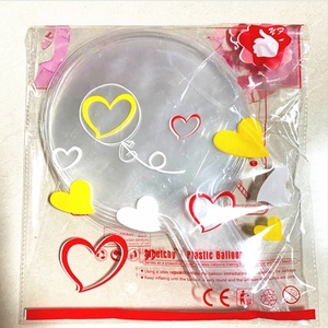 Globo Bobo Transparente de 18 Pulgadas, Sin Rastro, Versión Sin Estiramiento, Globo de Ramo de Rosas Rojas, Superventas - Product Image 4