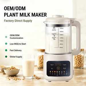 Máquina <span class=keywords><strong>para</strong></span> <span class=keywords><strong>Hacer</strong></span> <span class=keywords><strong>Leche</strong></span> <span class=keywords><strong>Vegana</strong></span> de 1.8L y 800W, Automática 8 en 1, 46 Cuchillas, Autolimpiante, <span class=keywords><strong>para</strong></span> <span class=keywords><strong>Hacer</strong></span> <span class=keywords><strong>Leche</strong></span> Vegetal en Casa o Cafetería, Enchufe Europeo - Product Image 3