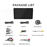 Reproductor Multimedia para Auto Qualcomm OLED 2DIN Android 14 8 Núcleos 6+128GB con Amplificador DSP GPS 1 Año de Garantía para Unidad Principal 9/10 Pulgadas Universal Carplay