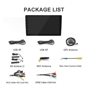 Qualcomm QLED 2DIN Android 12 8Core <span class=keywords><strong>6</strong></span> + 128GB Xe DVD Player Cho Đơn Vị Đầu 9/10Inch Phổ Carplay Tự Động Xe Hơi Stereo - Product Image 6