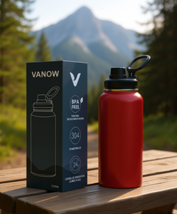 Borraccia Termica VANOW in Acciaio Inossidabile da 40 Oz, Isolamento Sottovuoto, Senza BPA, per Viaggi - Product Image 2