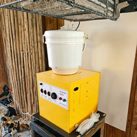 Pengumpan Susu Otomatis Elektrik 6-Piece Baru dengan Tangki 10-12L & Output 2-3L/menit untuk Pemberian Susu Anak Domba