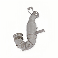 Pour Mercedes-Benz CLE53 AMG 3.0T C236 2024+ Collecteur d'échappement isolé en acier inoxydable OEM 100/200/300 cellules pour amélioration de puissance