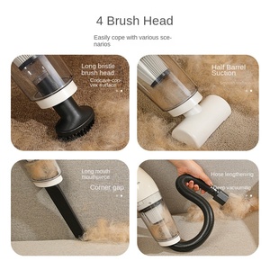 Беспроводной пылесос ABS для шерсти и перхоти животных, электрический всасывающий прибор с липкими щетками для матрасов, ручной пылесборник для домашнего использования - Product Image 4
