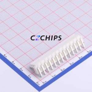 HX39601-13WAP Wire-to-Board Pin Header Bent Lead Through Hole,P=3.96mm Connector 1x13P 3.96mm Right Angle Insert VH - Product Image 2