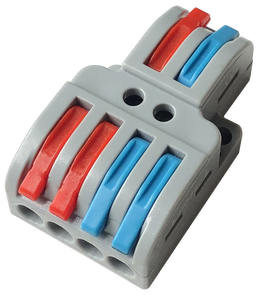 222 đòn bẩy kết nối 3-cách 32A 250V lồng mùa xuân kẹp chấm dứt cho ô tô và truyền tải điện trạm - Product Image 4