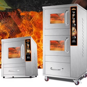 Máquina Eléctrica Comercial para Asar Camote con 6 Tubos <span class=keywords><strong>de</strong></span> Calor Uniforme para Vendedores Ambulantes - Product Image 6