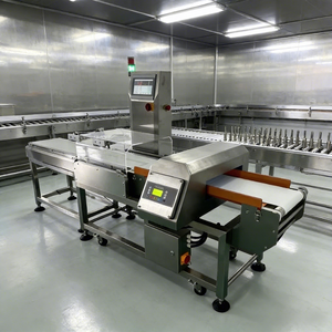 Détecteur de métaux et de défauts pour légumes, balance de pesage industrielle à convoyeur, haute précision, détection continue - Product Image 1