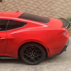 LARIDAS AC Style Wet Carbon Ducktail <strong>Rear</strong> <strong>Spoiler</strong> for Ford Mustang Dark Horse S650 GT with 2-Year Warranty High Fit - Product Image 6