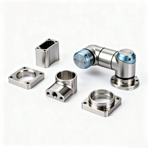 Servicios de Mecanizado CNC de Alta Precisión, Piezas Metálicas Mecanizadas a Medida, Aluminio Anodizado, Aleación de Titanio, Torneado, Pulido - Product Image 2