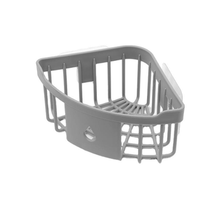塑料浴室厨房转角储物架壁架末端壁挂架展示书架浴室 - Product Image 5