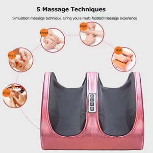 NINGDECRIUS Electric Shiatsu Presión de aire Masajeador de piernas para pies Spa Pedicura Eliminación de piel muerta Cuidado de la dureza Masajeador de pies - Product Image 4