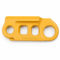 Maillon de chaîne forgé pour train de roulement d'excavatrice et de bulldozer |   Acier 35CrMnBM |   Compatible avec CAT Komatsu Shantui