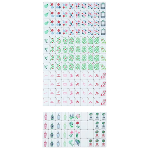 Meilleure Vente 2026 : Ensemble de Tuiles de Mahjong Américain Rouge de Luxe au Design Moderne pour 4 Joueurs, en Acrylique Durable, Idéal pour les Divertissements de Noël - Product Image 5