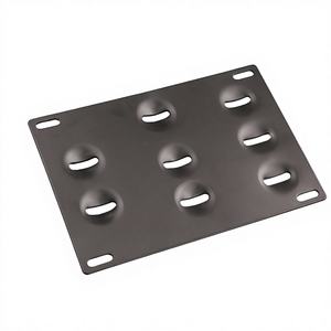 Support de plaque d'immatriculation en aluminium sur mesure de style américain pour la modification de remorque de voiture, cadre de plaque d'immatriculation unique 200x136mm - Product Image 1