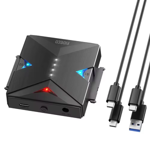 Một đến một bản sao usb3.2 Gen1 ABS 2.5 <span class=keywords><strong>3.5</strong></span> inch Sata HDD <span class=keywords><strong>SSD</strong></span> <span class=keywords><strong>Adapter</strong></span> với bản sao - Product Image 1