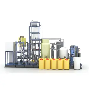 Machine de production automatique au gaz chlore et solution 32% savonneuse, soda, testeur