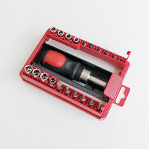 ชุดไขควงลิซิน 21 ชิ้น สำหรับใช้ในบ้าน ชุดไขควงแบบเมตริกและอิมพีเรียล หัวเปลี่ยนได้ พร้อมด้ามจับแบบแร็ทเช็ต สำหรับซ่อมแซมในบ้าน - Product Image 3