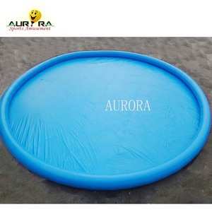 Bể Bơi Bơm Hơi Lớn Màu Đỏ Bể Bơi Hình Vuông Bể Bơi Bơm Hơi Bể Bơi Thuyền Cho Trẻ Em Hoặc Người Lớn - Product Image 3