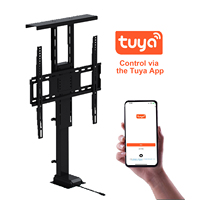 Soporte Motorizado Giratorio Inteligente y Moderno para TV con Altura Ajustable y Control por Aplicación