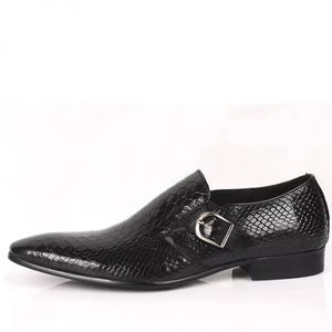 Winter Luxury High Quality Fashionable And Breathable Formal Lace Up High Quality Handcrafted Wood Grain Men's Business <b>Shoes</b> - Product Image 4