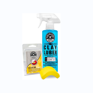 Vente directe d'usine OEM : Kit de barre d'argile et de lubrifiant synthétique, usage léger/moyen (16 oz) (2 pièces), jaune - Product Image 1