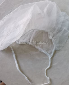 Pabrik langsung XTNU penutup janggut nilon PP nonanyaman penutup janggut pelindung jenggot dengan tali telinga - Product Image 5