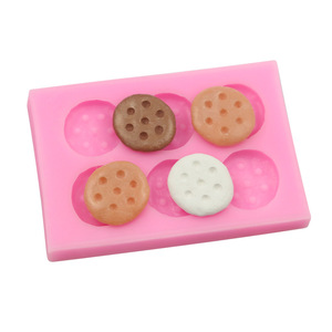4 Designs Silicone Décoration de Gâteau Fondant Bébé Biscuits <span class=keywords><strong>Coeur</strong></span> Étoile Rond Carré Découpeur de Biscuits pour Cake Topper Fondant Vase - Product Image 3