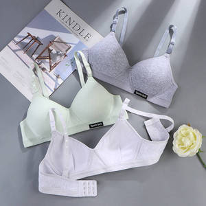 Dorpshipping Puro Cotone Della Ragazza Studenti <span class=keywords><strong>Senza</strong></span> Ferretto del <span class=keywords><strong>Reggiseno</strong></span> Delle Donne del <span class=keywords><strong>Reggiseno</strong></span> Coppa Sottile - Product Image 4