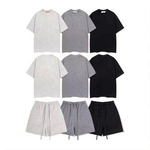 Factory Price Top Quality Wholesale Plus Size Custom Men's Baggy T-Shirt High Street Minimalist 100% Cotton Summer <b>Tee</b> Shirts - Product Image 1