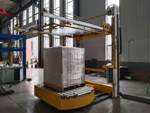 Machine d'emballage automatique de palettes avec film de protection supérieur - Product Image 3