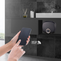Chauffe-eau instantané électrique sans réservoir de petite taille pour cuisine, maison, bateau, sous le comptoir, chauffe-eau instantané pour douche