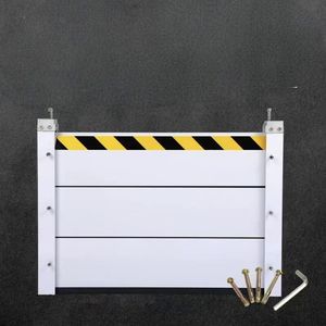 Penghalang Banjir Sementara di Lokasi Konstruksi**, Sistem Pengalihan Air dari Paduan Aluminium yang Dapat Digunakan Kembali - Product Image 1