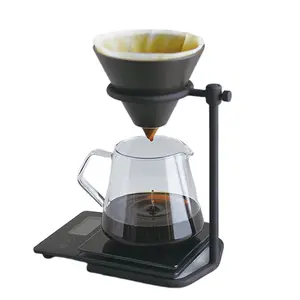 Foshan Japanese Style Siphon Coffee Maker Tea Siphon Pot Vacuum Coffeemaker Glass Type Coffee Machine Filter 3cups