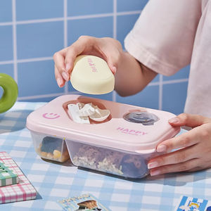 Boîte à lunch Offre Spéciale chauffante sans BPA pour enfants avec 2 compartiments pour les étudiants et les pique-niques scolaires - Product Image 4