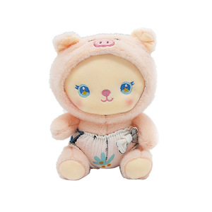 Peluche Morbidi e Carini, Portachiavi a Forma di Cartone <span class=keywords><strong>Animato</strong></span>, Charm per Zaino, Regalo Scolastico, Vendita all'Ingrosso, Logo Personalizzato - Product Image 5