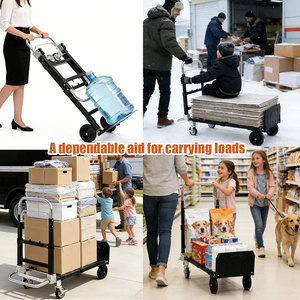 Carrello <span class=keywords><strong>a</strong></span> <span class=keywords><strong>mano</strong></span> pieghevole con ruote carrello portatile carrello carrello <span class=keywords><strong>a</strong></span> <span class=keywords><strong>mano</strong></span> con maniglia regolabile pieghevole Dolly per lo spostamento - Product Image 6