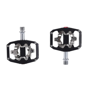 Pedales BMX de aleación y nailon con bloqueo <span class=keywords><strong>SPD</strong></span>, 3 rodamientos, eje Cr-Mo, repuestos de carreras autoblocantes para <span class=keywords><strong>pedal</strong></span> de bicicletas <span class=keywords><strong>MTB</strong></span> y de carreras - Product Image 2